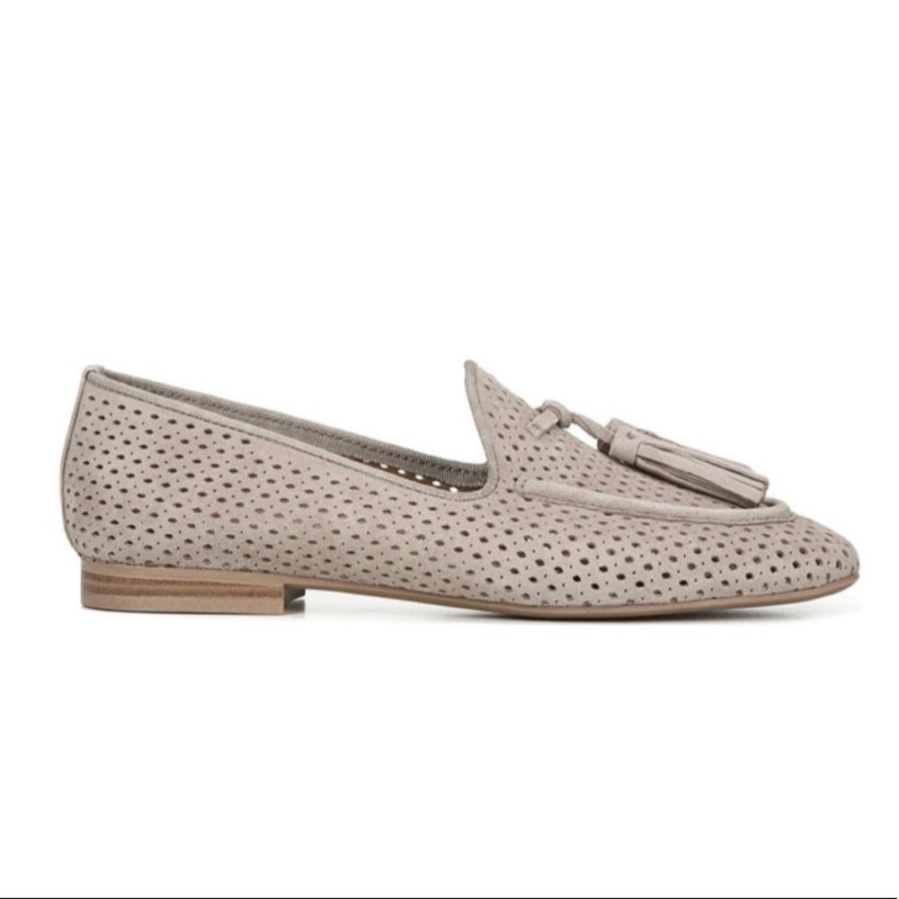 Franco Sarto California Chop Out Loafer. Size 8. Cocoa.